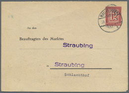 GA Deutsches Reich - Privatganzsachen: 1944, Privat-Klappkarte 12 Pf Ziffer/Guilloche "An Den Beauftrag - Sonstige & Ohne Zuordnung