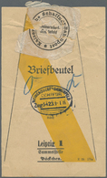 Br Deutsches Reich - Bahnpost: 1915, 5 Briefbeutel-Anhänger Verschiedener Kaiserlicher Schaffner Bahnpo - Altri & Non Classificati