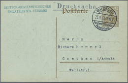 GA Deutsches Reich - Besonderheiten: 1902/1913, "XIV. Dt. Philatelistentag Wien 1902" österr. Privat-Ga - Sonstige & Ohne Zuordnung