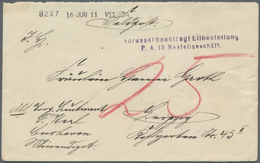 Br Deutsches Reich - Besonderheiten: 1916, Feldpostbrief Aus Cuxhaven Ohne Aufgabestempel Nach Leipzig - Other & Unclassified