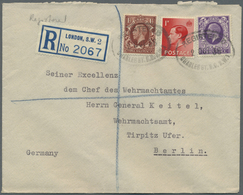 Br Deutsches Reich - Besonderheiten: 1938, General/Generaloberst Wilhelm Keitel (1882-1946): Fünf Brief - Other & Unclassified