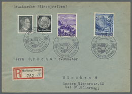 Br Deutsches Reich - Besonderheiten: 1941. Sonder-R-Zettel "Marburg (Drau) 1 / 752, Hands. 'St'" Auf Dr - Sonstige & Ohne Zuordnung