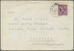 Br Deutsches Reich - Besonderheiten: 1945 (31.10.), Mit 12 Pf. AM-Post Frankierter Umschlag (ohne Inhal - Autres & Non Classés