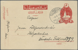 GA Deutsche Post In Der Türkei - Stempel: 1918 (8.6), "FELDPOST MIL. MISS. KONIA" Klarer Abschlag Auf T - Deutsche Post In Der Türkei