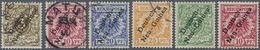 O/* Deutsch-Neuguinea: 1897. Lot Von Insgesamt 6 Werten, Davon Gestempelt Mi.-Nrn 1b, 3b, 4, 5a Sowie Un - Nuova Guinea Tedesca