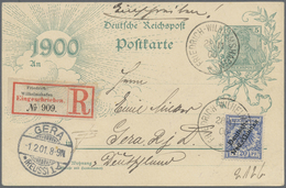 GA Deutsch-Neuguinea - Stempel: 1900. "Friedrich-Wilhelmshafen 28.11.00" Mit Zfr. 20 Pf DNG (Zahnfehler - Duits-Nieuw-Guinea