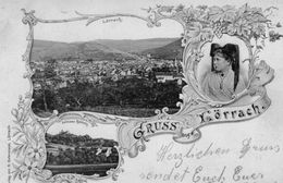 (57) CPA  Loerrach  Gruss Aus  1899  (bon Etat) - Lörrach