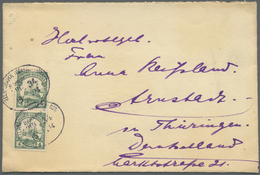 Br Deutsch-Ostafrika - Stempel: "MITTELLANDBAHN (DEUTSCH-OSTAFRIKA) BAHNPOST ZUG 34" (1914 Stempalabsch - Afrique Orientale