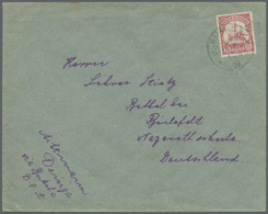 Br Deutsch-Ostafrika - Stempel: "RUANDA DEUTSCH-OSTAFRIKA" Auf Brief Mit 7 1/2 H Vom 1.10.1909 Und Abs. - Afrique Orientale