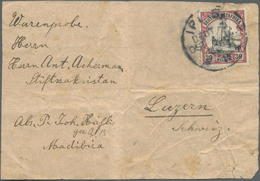 Br Deutsch-Ostafrika - Besonderheiten: 1914 (30.5.),  Einzelfrankatur 30 H. Auf Komplettem Adressträger - Afrique Orientale