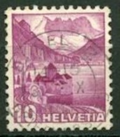 Schweiz Suisse 1936: ERSTE RM MIT NUMMER Zu 203AyRM.01 Mi 299IIyR Avec N° Au Verso Mit Voll-o BASEL 3.X.? (Zu CHF 11.00) - Coil Stamps