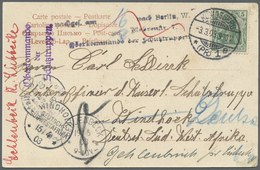 Br Deutsch-Südwestafrika - Besonderheiten: 1903 (3.3.), 5 Pfg. Germania Auf AK. Aus Königsberg/Pr. An E - German South West Africa