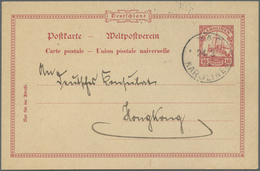 GA Deutsche Kolonien - Karolinen - Besonderheiten: 1911 (24.3.), Stempel "YAP * KAROLINEN *" Auf 10 Pfg - Carolinen