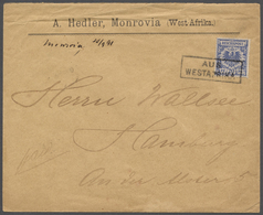 Br Deutsche Kolonien - Togo-Vorläufer: 1891, Brief Mit EF 20 Pf Ultramarin Krone/Adler, Absendervermerk - Togo
