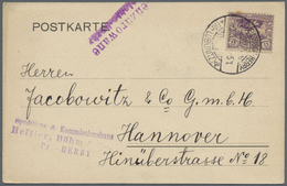 Br Deutsche Abstimmungsgebiete: Oberschlesien: 1920, 15 Pfg. Freimarke Mit Stempel "PREUSSISCH-HERRY 3. - Andere & Zonder Classificatie