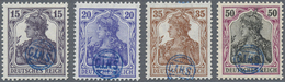 ** Deutsche Abstimmungsgebiete: Oberschlesien - Französische Besatzung: 1920, Germania 15 Pfg. Violett, - Autres & Non Classés