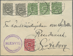 Br Deutsche Abstimmungsgebiete: Schleswig: 1920, Brief Mit Angegebener Frankatur Und Violettem Absender - Sonstige & Ohne Zuordnung