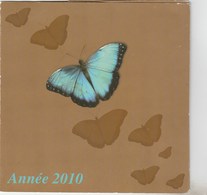 CALENDRIER 2010 PUB LE PAPILLON POMPES FUNEBRES LA SEYNE TOULON HYERES - Grand Format : 2001-...