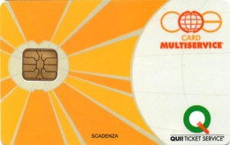 *ITALIA: PROTOTIPI E PROVE - CARD MULTISERVICE* - Scheda A Chip (Mod.90.02) - Special Uses