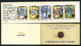 1993 Italia, Libretto Tasso Con Annullo Ufficiale, Serie Completa - Carnets