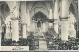 Boussu     L'Eglise Saint-Géry   1910  Naar   Courtrai - Boussu