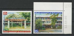 POLYNESIE 2001 N° 631/632 ** Neufs MNH Superbes Lycée Paul Gauguin Peintures Paintings - Unused Stamps