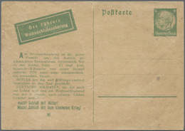 GA Kriegs- Und Propagandafälschungen: 1941/1942, Sowjetrussische Fälschung Für Deutschland, Karte 6 Pfg - Altri & Non Classificati