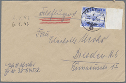 Br Feldpost 2. Weltkrieg: 1942 (11.12.), Luft-FP-Brief Aus Dem "Kessel Von Stalingrad" Mit Normstempel - Other & Unclassified