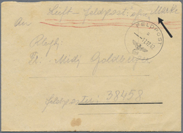 Br Feldpost 2. Weltkrieg: 1942 (17.12.), Ausgeflogener FP-Brief "Luft-Feldpost Ohne Marke" (Sonderform - Other & Unclassified