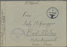Br Feldpost 2. Weltkrieg: 1942 (21.12.), Ausgeflogener FP-Brief Aus Dem "Kessel Von Stalingrad" Mit Nor - Other & Unclassified