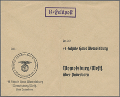 Br Feldpost 2. Weltkrieg: 1943, (15.7.), Briefstempel "SS-Schule Haus Wewelsburg-Wewelsburg/Westf. (Kr. - Autres & Non Classés