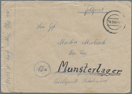Br Feldpost 2. Weltkrieg: 1945 (14.3.), FP-Brief (inter. Brieftext Vom 21.Januar) Aus Dem Ostpreussen-K - Sonstige & Ohne Zuordnung