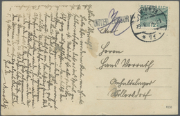 Br KZ-Post: 1934, Postkarte Ab WIEN 29.5.34 In Das Anhaltelager Wöllendorf. Nach Dem Putschversuch 1934 - Lettres & Documents