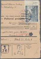 Br KZ-Post: 1942, KZ Auschwitz: Postgeldanweisungs-Abschnitt Mit Absender "...Gemrich Ritter Von Neuber - Storia Postale