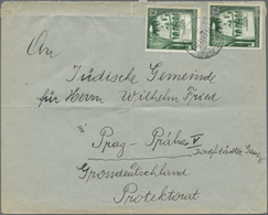 Br KZ-Post: 1940, Generalgouvernement Ghetto Tarnow: Brief Eines Juden Mit Stempel "TARN 7.VI.42" An Di - Briefe U. Dokumente