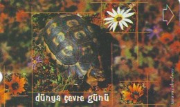 Télécarte à TURKEY  (2302) TORTUE - TURTLE * Phonecard - SCHILDKRÖTE * TELEFONKARTE - Tortugas