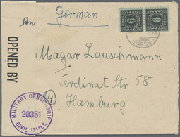 Br Sowjetische Zone - Mecklenburg-Vorpommern: Bedarfsbrief Vom Zingst ( Darss) Mit 2 X 8 Z Nach Hamburg - Sonstige & Ohne Zuordnung