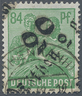O Sowjetische Zone - Bezirkshandstempel - VI - Bez. 29/2° (Magdeburg): 1948, 84 Pfg. Arbeiter Mit Hand - Sonstige & Ohne Zuordnung
