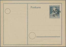 GA Sowjetische Zone - Bezirkshandstempel - VII - Bez. 36 (Potsdam): CAPUTH 36, 1948, 12 Pf Stephankarte - Altri & Non Classificati