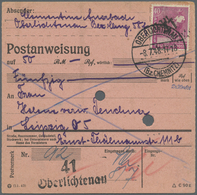 Br Sowjetische Zone - Bezirkshandstempel - X - Bez. 41 (Chemnitz): 1948, 40 Pf Arbeiter Mit Handstempel - Altri & Non Classificati