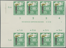 ** DDR: 1968, Kinder- Und Jugendspartakiade Berlin 25 Pf. 'Brennende Fackel Und Stilis. Sportstadion' I - Sonstige & Ohne Zuordnung