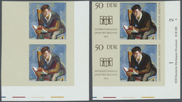 ** DDR: 1972, Internationales Jahr Des Buches 50 Pf. 'Lesender Junger Mann (Gemälde Von Jutta Damme)' I - Altri & Non Classificati