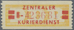 ** DDR - Dienstmarken B (Verwaltungspost A / Zentraler Kurierdienst): 1958, 20 Pfg E = Erfurt, Tadellos - Andere & Zonder Classificatie