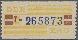 ** DDR - Dienstmarken B (Verwaltungspost A / Zentraler Kurierdienst): 1959, ZKD 20 Pfg T (Gera) Postfri - Autres & Non Classés