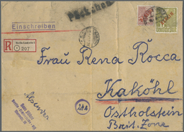 Brfst Berlin: 1949: Großes Anschriftteil Ca.  22 X 16,8 Cm Als Brief Höchste Gewichtsstufe 501 – 1000 Gram - Sonstige & Ohne Zuordnung