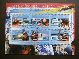 Space. Raumfahrt. Espace # Guinea Guinee 2008 Used S/s #06 Atlantis - Other & Unclassified