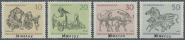 * Berlin: 1969, 125 Jahre Berliner Zoo Einzelmarken Aus Block Als Kompl. Satz Jeweils Mit Handstempela - Altri & Non Classificati