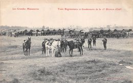 Tanay     21        Manœuvres Militaires  Train Régimentaire Et Gendarmerie De La 15 Eme D'infanterie       (voir Scan) - Andere & Zonder Classificatie