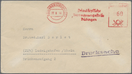 Br Bizone - Besonderheiten: 1948, 60 Pfg. ZEHNFACH-Absenderfreistempel "Privatärztliche Verrechnungsste - Autres & Non Classés