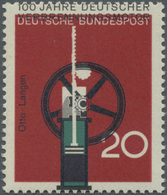 ** Bundesrepublik Deutschland: 1964, 20 Pfg. Verbrennungsmotor Mit Starker Passerverschiebung Der Schwa - Altri & Non Classificati